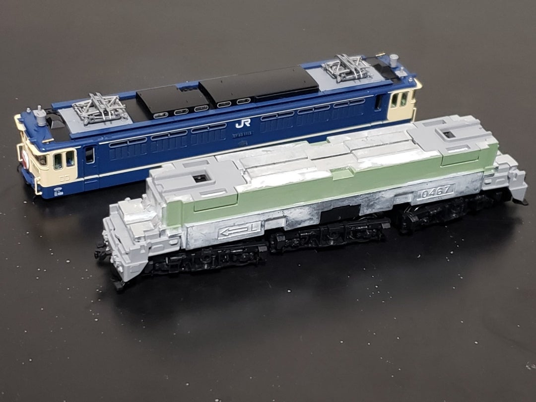 86. TOMIX 7125 EF65-1000(田端運転所)を整備&新旧製品比較 | yasooの