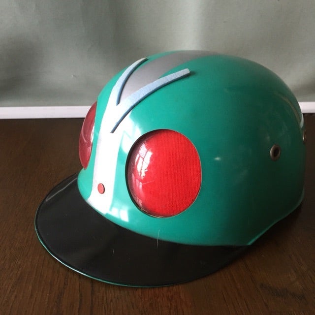 少年仮面ライダー隊ヘルメット | 怪獣玩具とカタナとキングコングのブログ