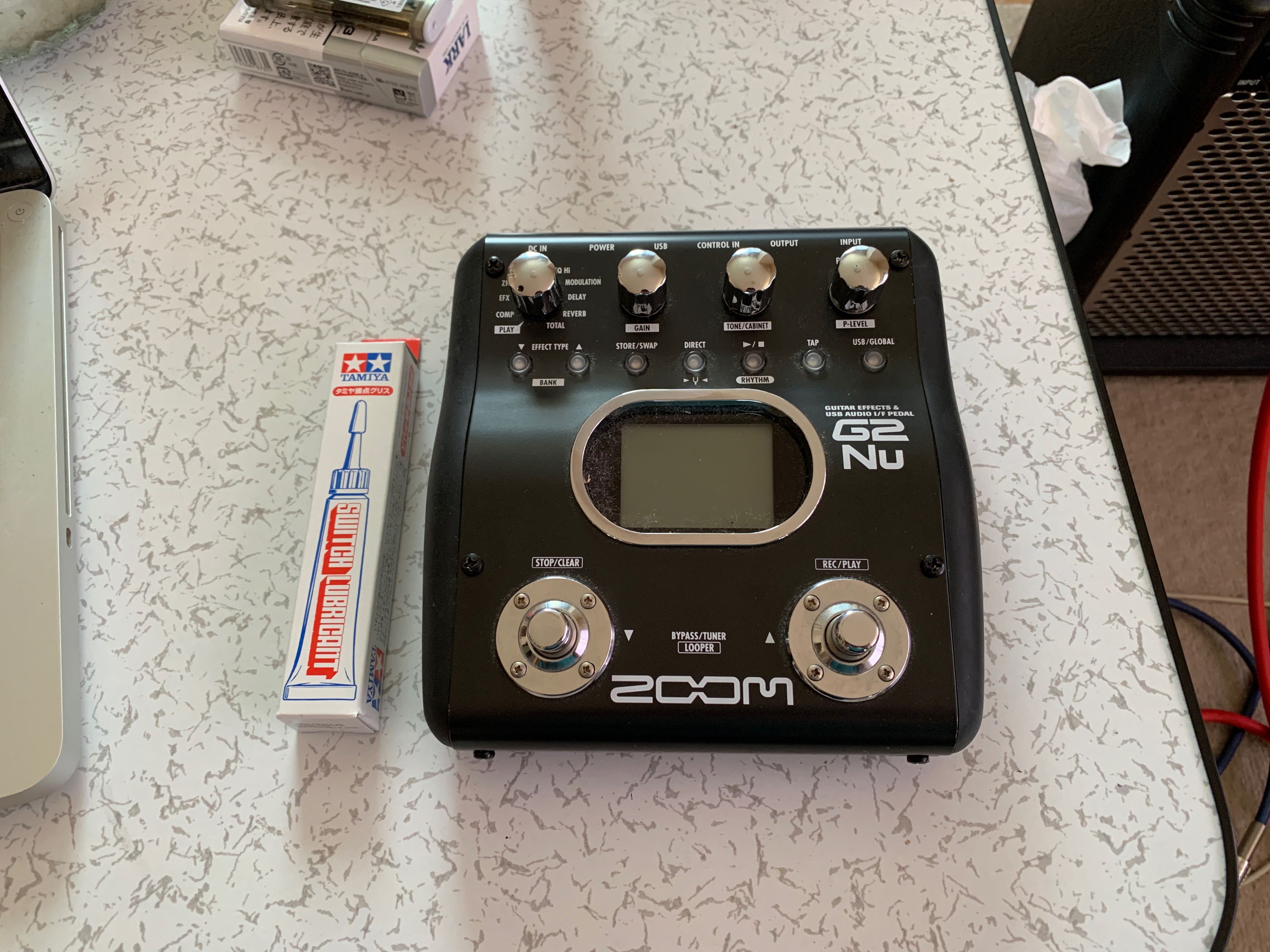 ZOOM G2Nuを分解修理（マルチエフェクター） | aocchiコトKATSUMIノブログ