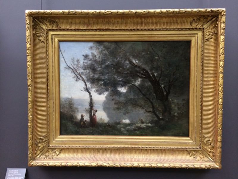 作り上げた風景画（カミーユ・コロー）モルトフォンテーヌの思い出