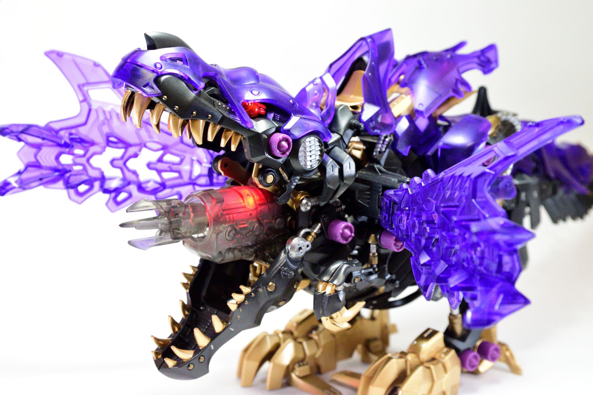 ゾイドワイルド デスレックス紫龍形態の塗装に挑戦！ | ゾイドワイルド