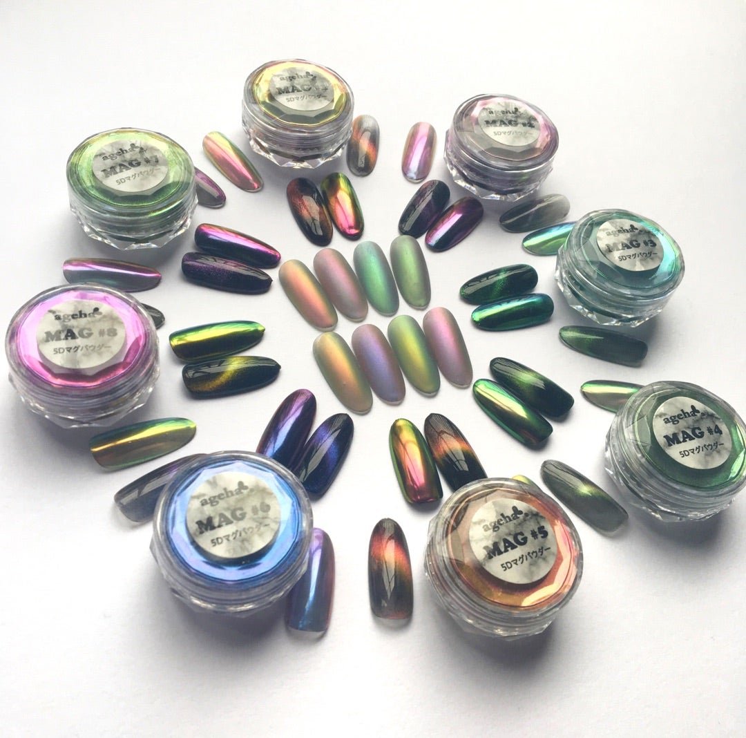 agehaジェルの2020年新作MAGパウダーが凄い！！ | ネイル好きな