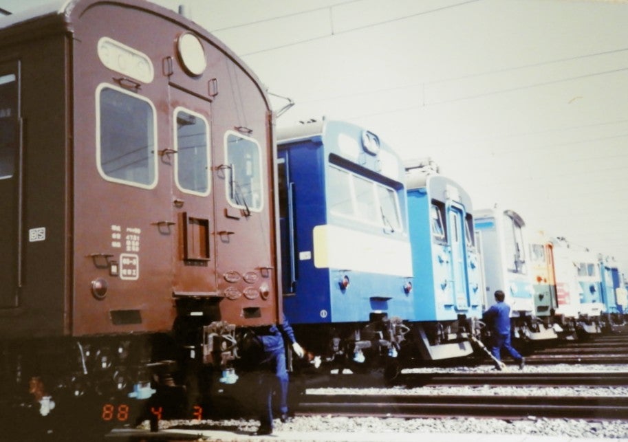 日根野電車区一般公開(昭和63年4月) | たかぷんの鉄分補給ブログ