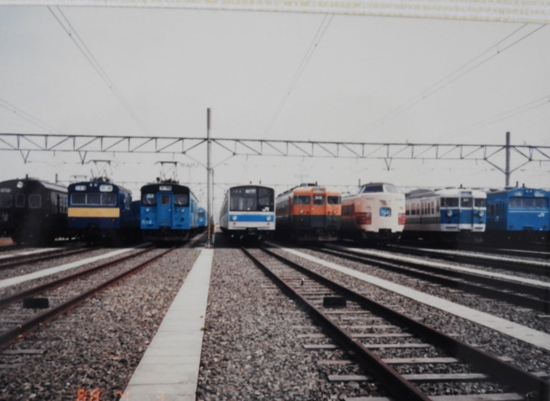 日根野電車区一般公開(昭和63年4月) | たかぷんの鉄分補給ブログ