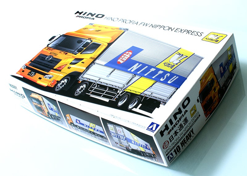 製作記 アオシマ 1/32 日野プロフィアFW 日本通運ペリカン便 (8