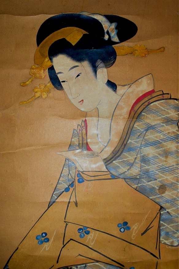 別人歌麿 肉筆美人画 歌麿を名乗った浮世絵師 | もさくの浮世絵はじめ