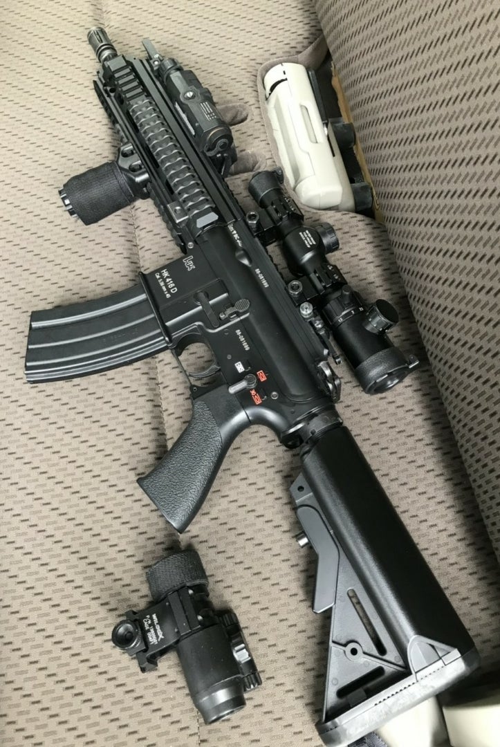マルイ次世代電動ガンHK416Dのスコープマウント変えてみた | hiro3の