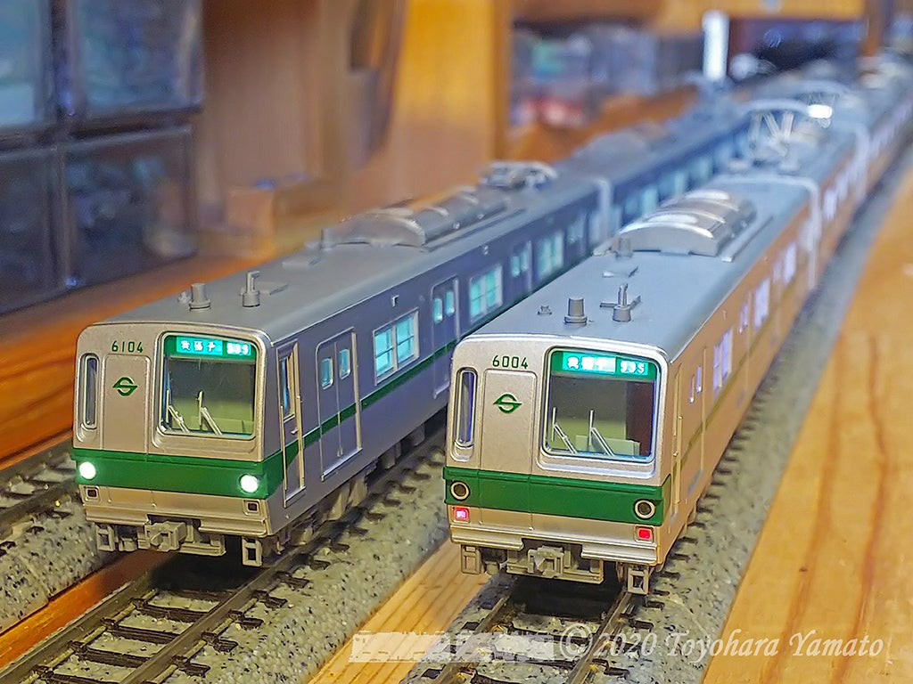 Nゲージ KATO 営団6000系 床の色と自作室内灯化 | 重単5175 ～鉄道模型