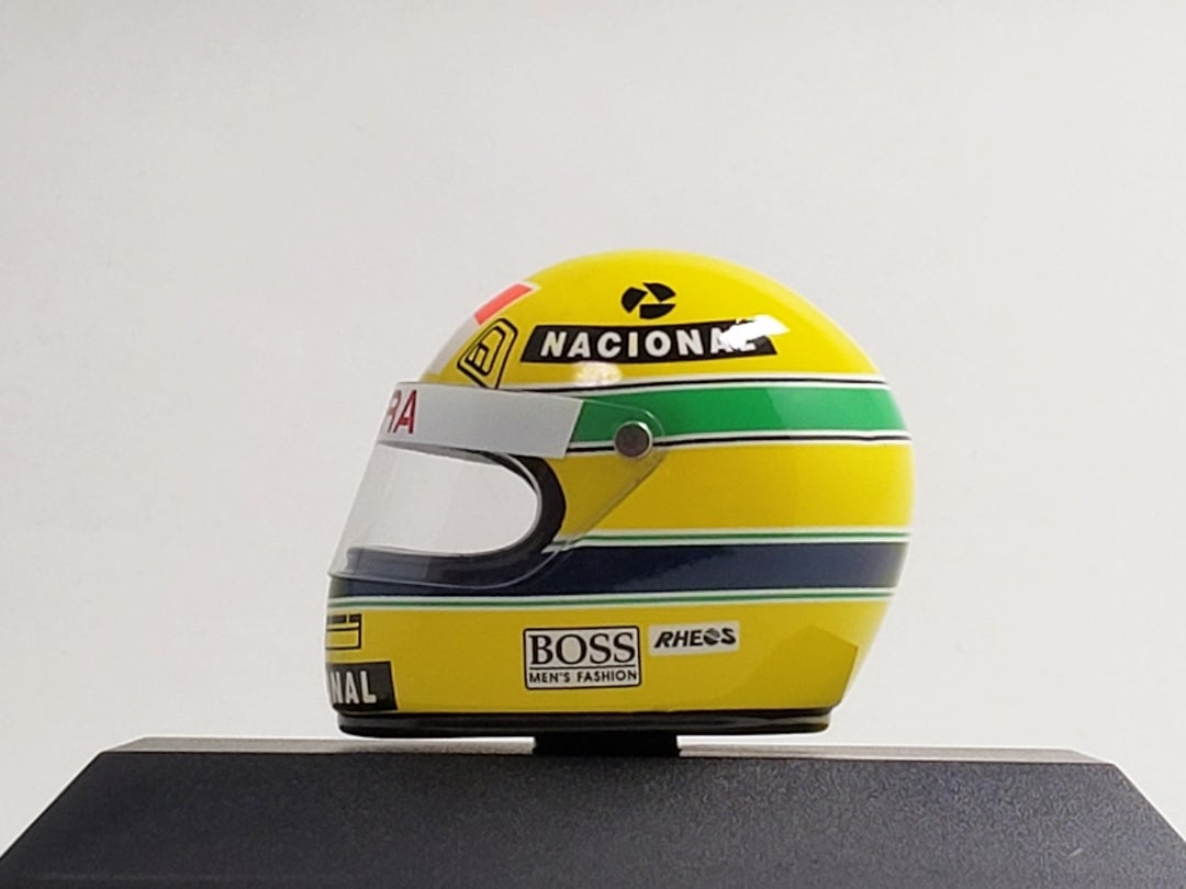 日本でも活躍したF1ドライバー エディ・アーバイン ヘルメット 1996