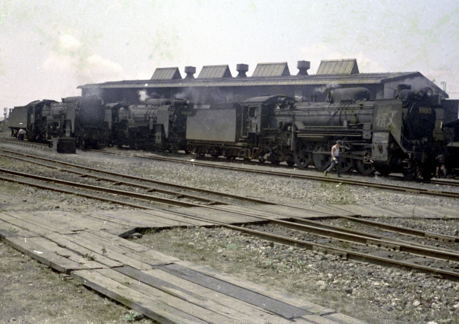 Kさん撮影：蒸機現役時代 1972-74年夏 北海道機関区巡り | D51338の