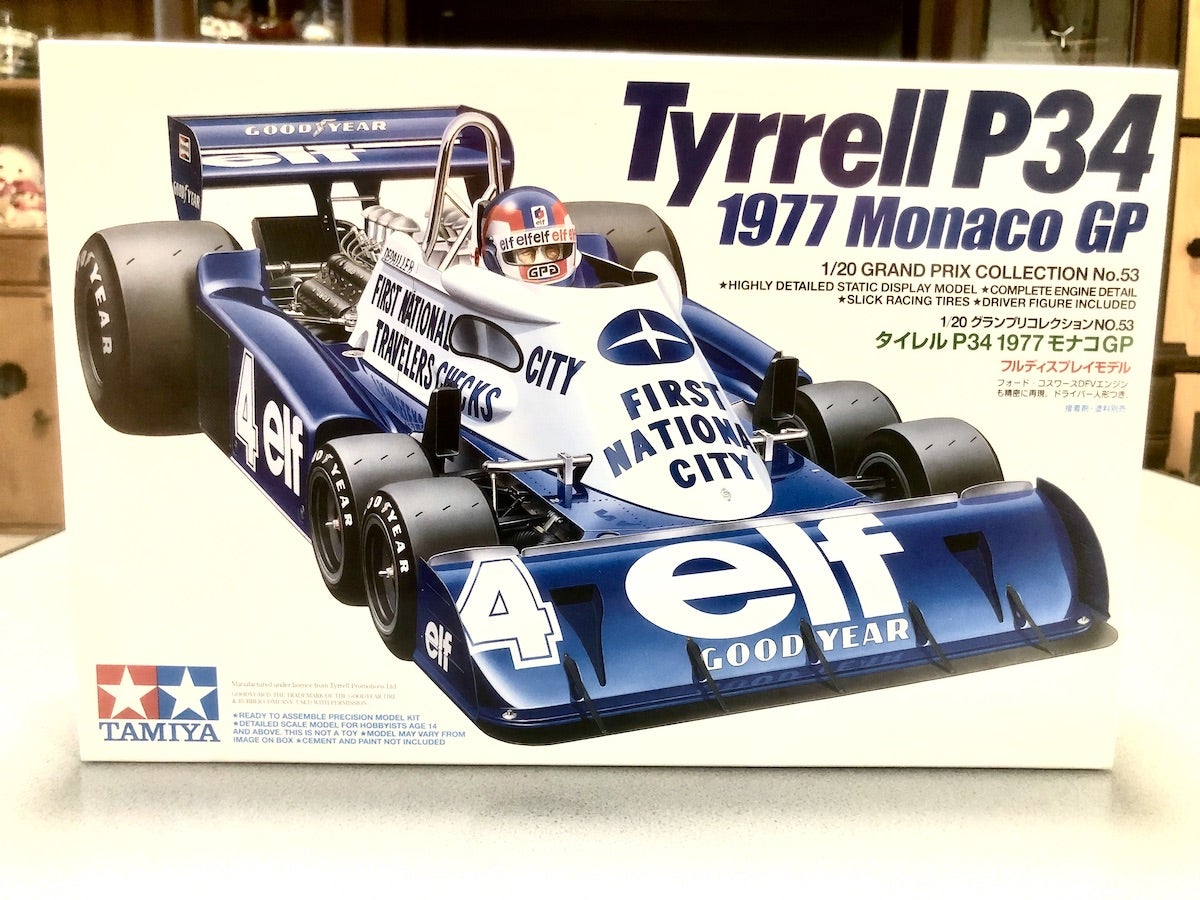 ティレルP34 1977 モナコGP（タミヤ1/20）その1エンジン | プラモな気分