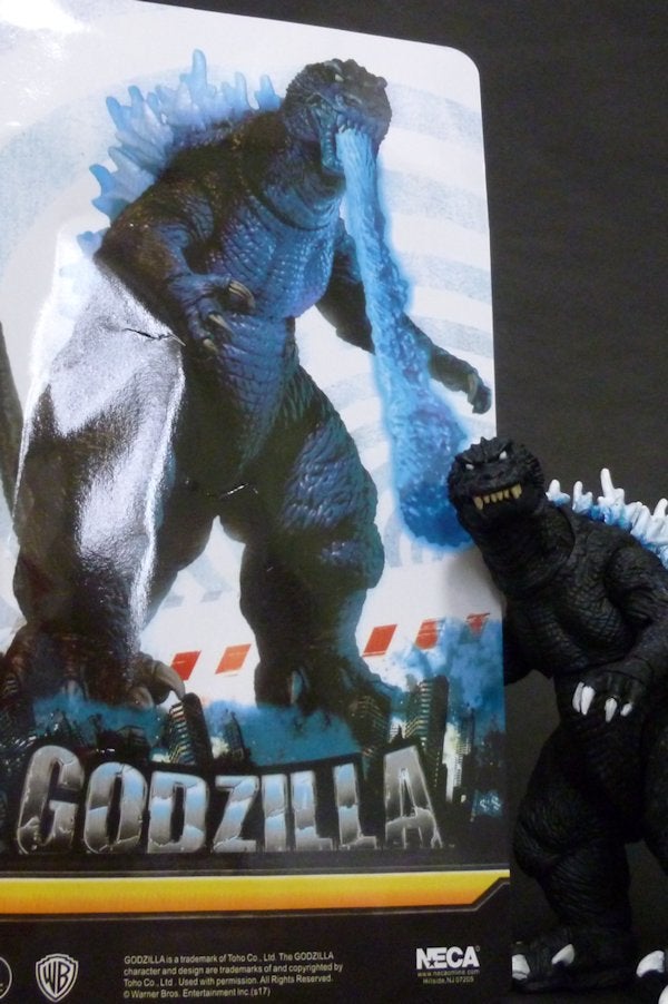 NECA ゴジラ2001 購入＆ちょっといじりました。 | 怪獣ソフビ改造好き