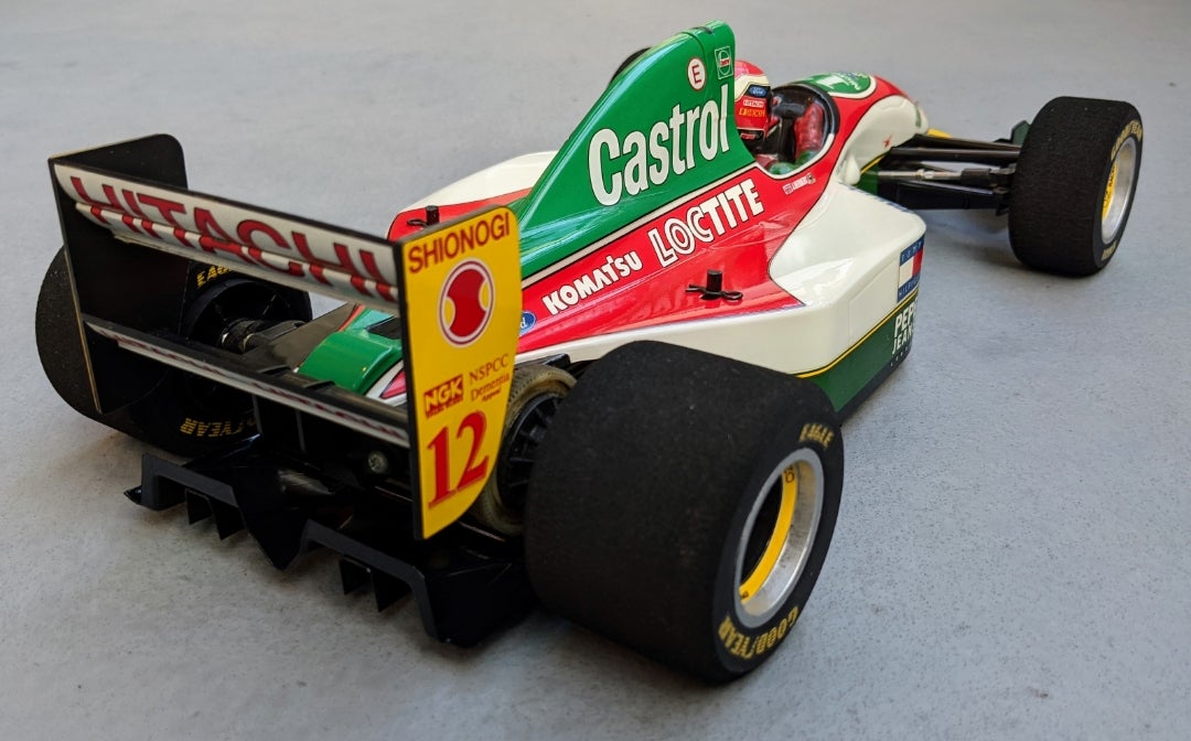 TAMIYA 1/10 RC LOTUS 107B FORD | 武のずぶ濡れ濡れ鼠