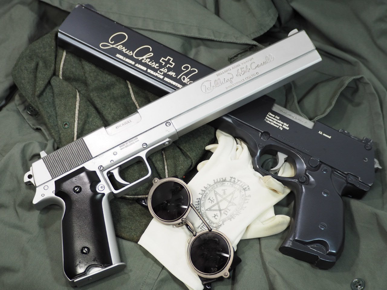 大日本技研 1/1 HELLSING ジャッカル ＆ 454カスール オート | アメ