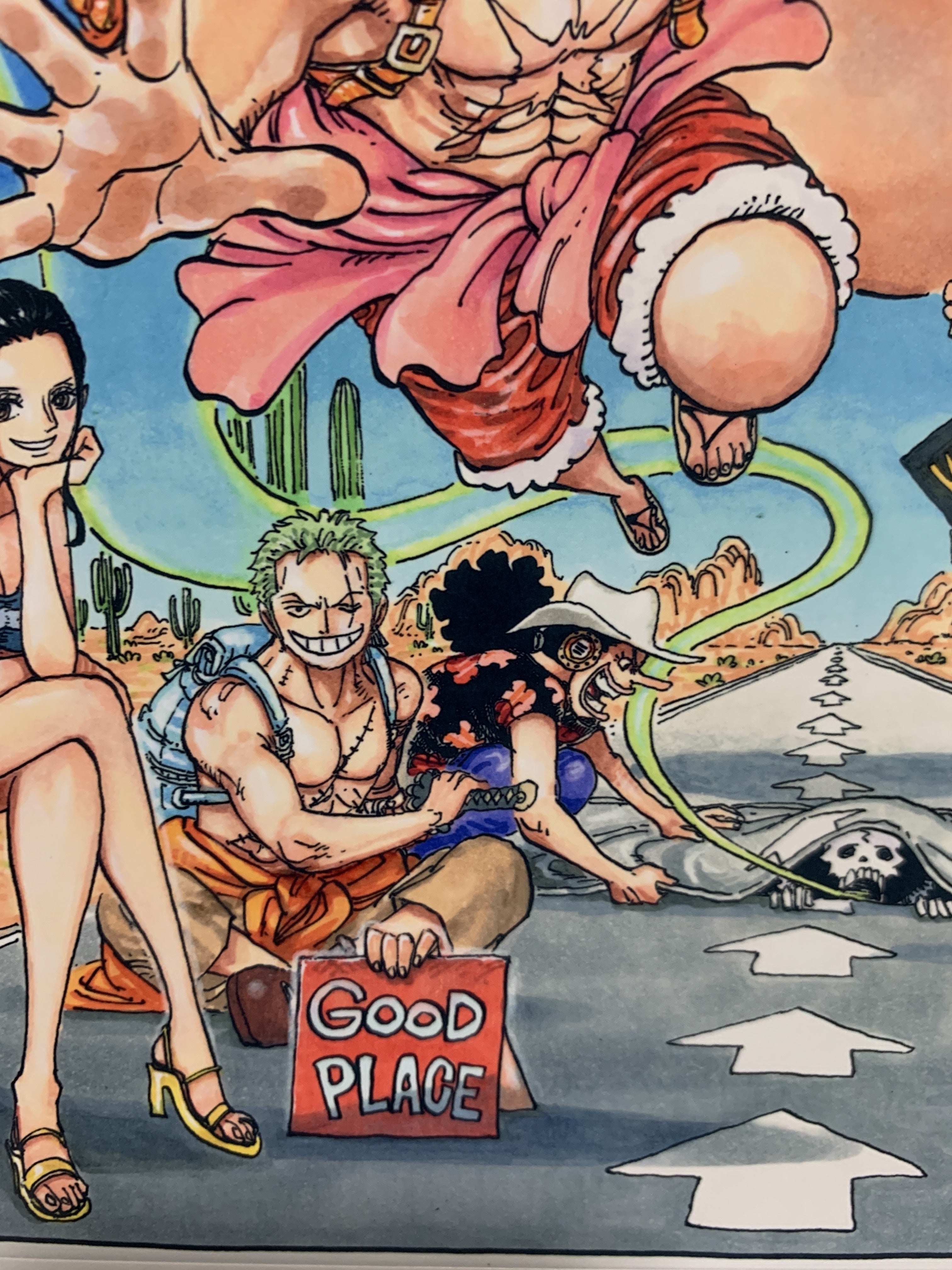 ジャンプ GIGA 2020 SPRING メタルアートボード ワンピース紹介と雑談