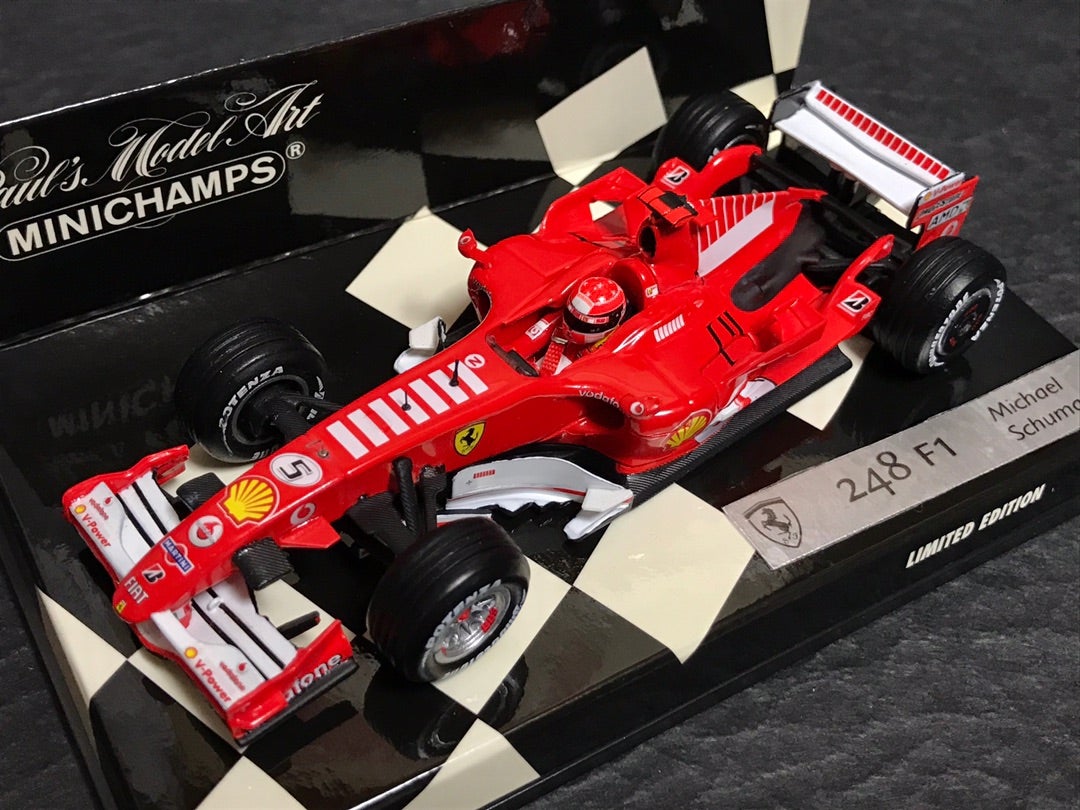 M.シューマッハ F1『90勝目』248F1 #5 | エイトプリンのミニカー中心の