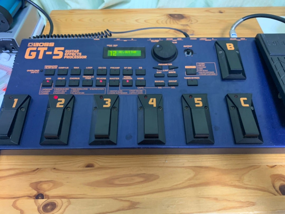 2020年11月にBOSS GT-5 | vitamin bass 