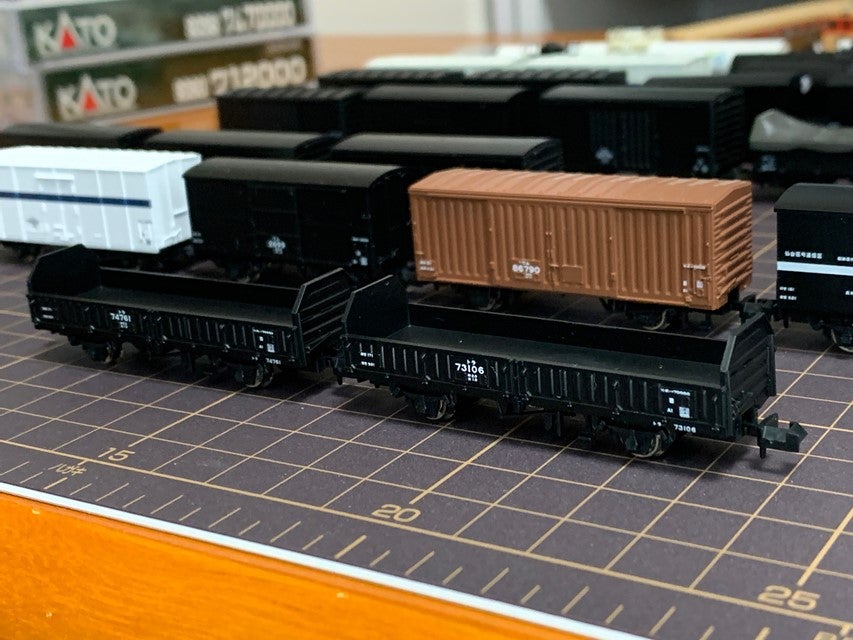 最近発売されたTomix製とKATO製の貨車を整備する（その1） | kami