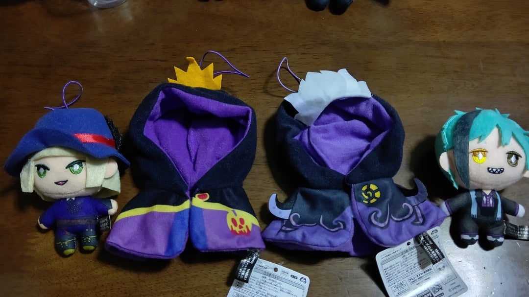 ヴィランズモチーフのプライズ品『ディズニーヴィランズフード付き