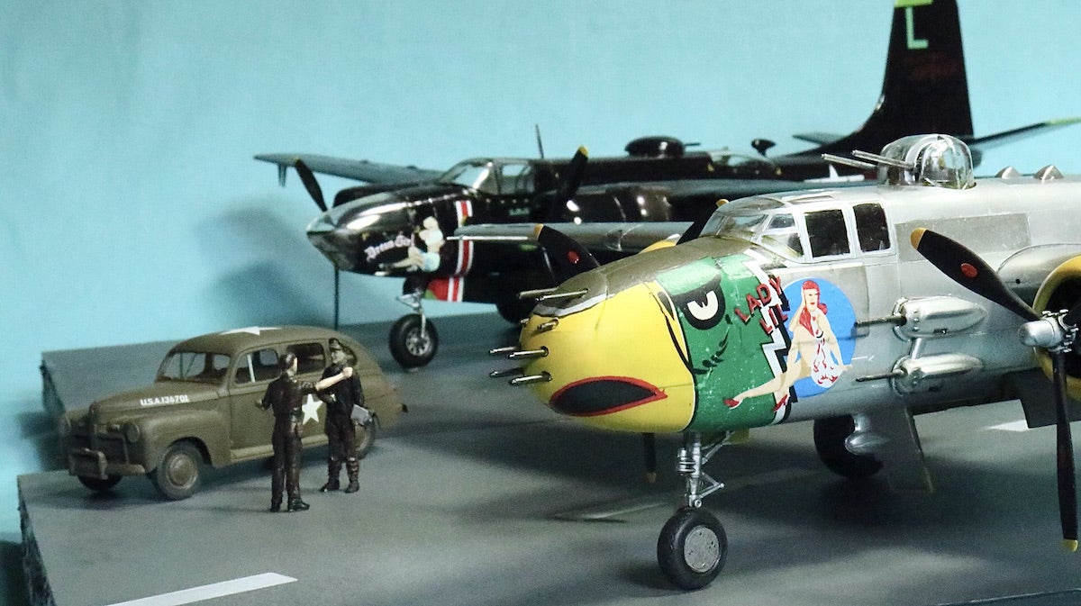 B-25J ミッチェル（モノグラム1/48）その4 完成 | プラモな気分