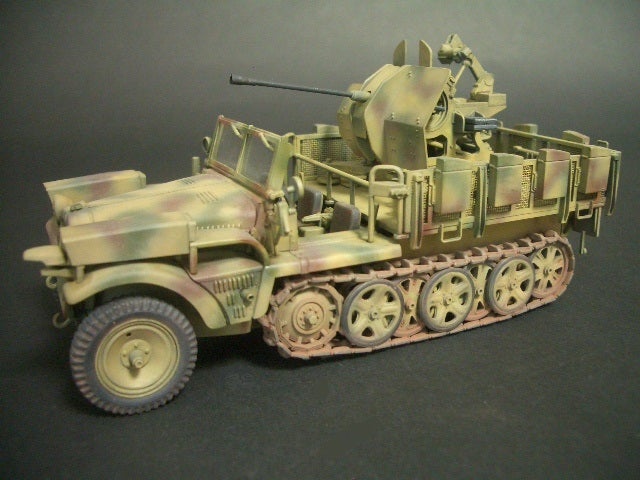 Horch 1a with Flak.38（その4）：完成 | モケーのたのしみ