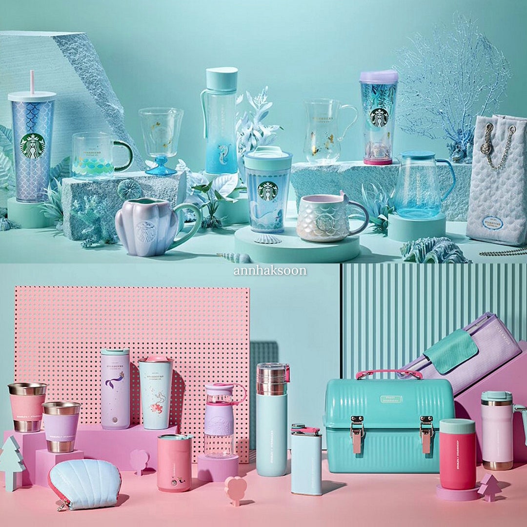 夏のマーメイドシリーズ！販売当日に韓国スタバへ直行！ | アンナの