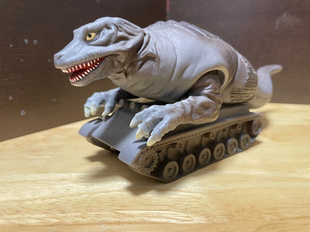 戦車怪獣 恐竜戦車 | 怪獣玩具に魅せられて