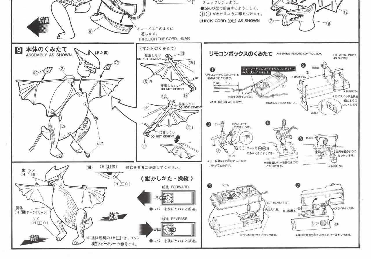 有井製作所「リモコン大怪獣シリーズ 超音波怪獣ギャオス」 | 時代屋