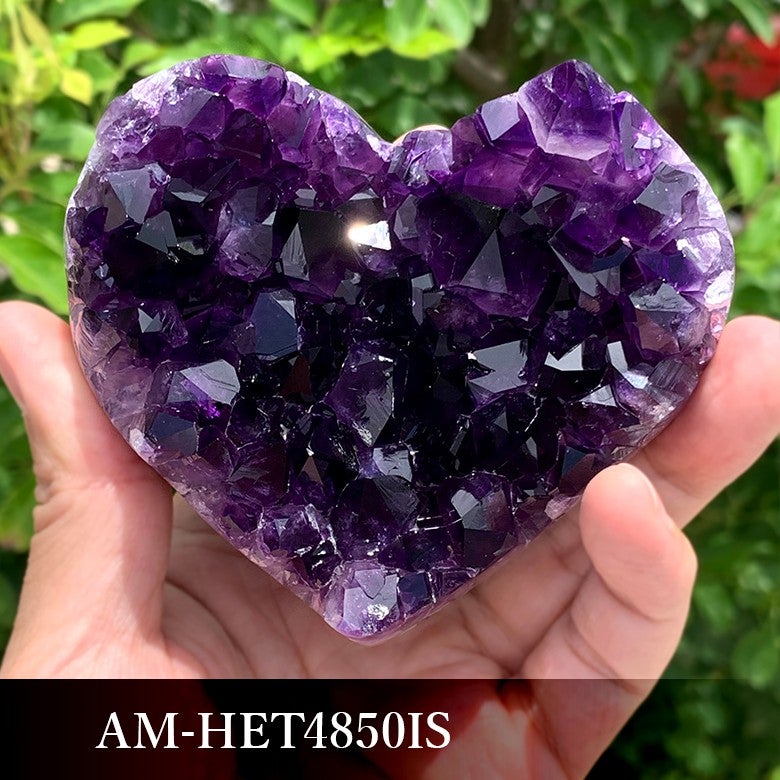 新着商品☆ハート型♡ウルグアイ産アメジストクラスターをご紹介