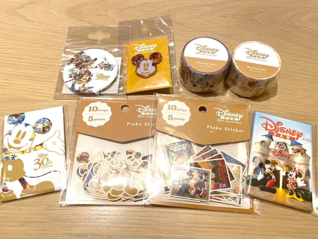 ストア】ディズニーファン30周年イベント購入品♪ | とびのディズニー