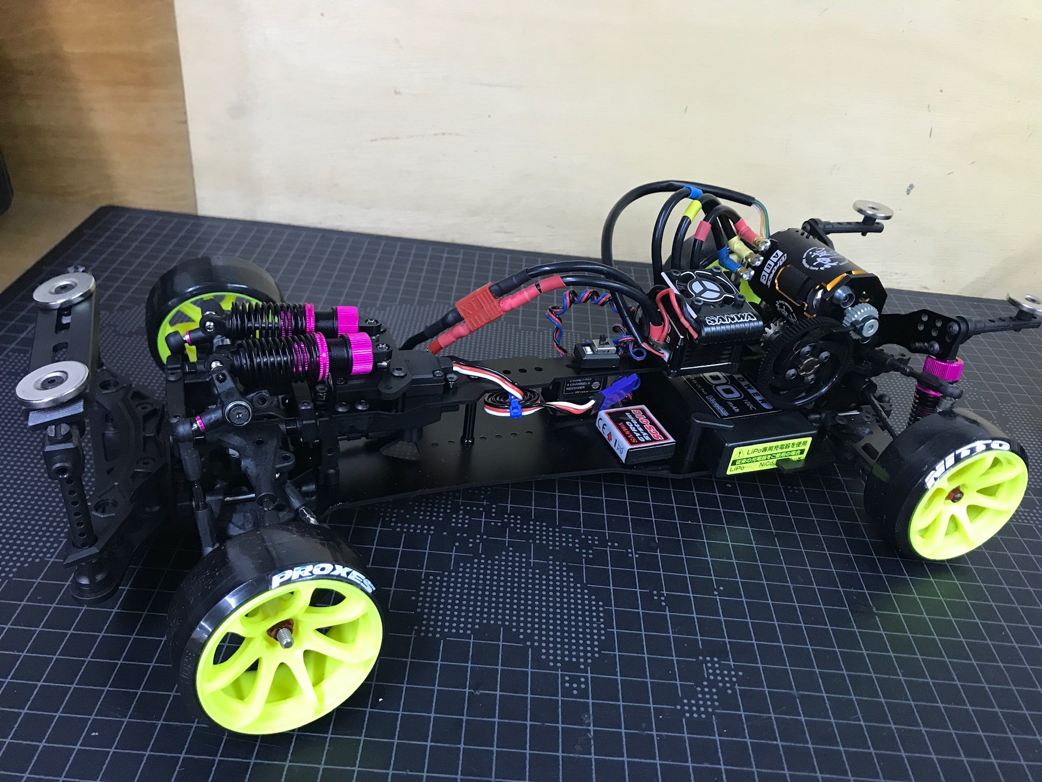 Sakura D5 ミッドモーターコンバ ③ 走行編その1 | ドリラジ日記