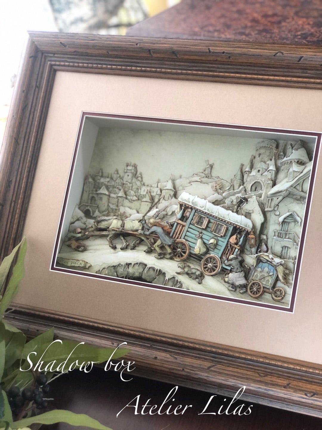 アントンピックのシャドーボックス ／3年越しの額入り | 湘南茅ヶ崎で