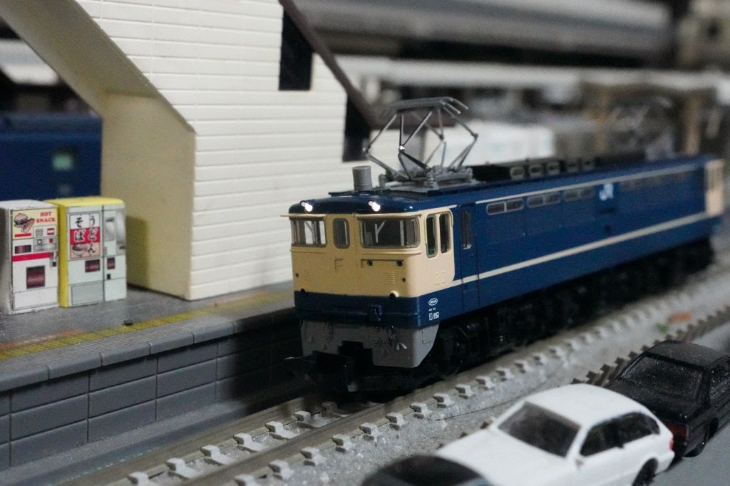 入線整備】EF65-1000前期形「田端機関区」～久しぶりの前期形の発売