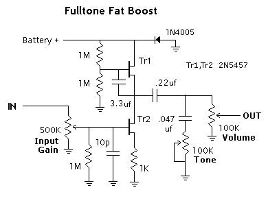 Fulltone Fat Boost 製作 #1 | ゲン・マクギネスのブログ