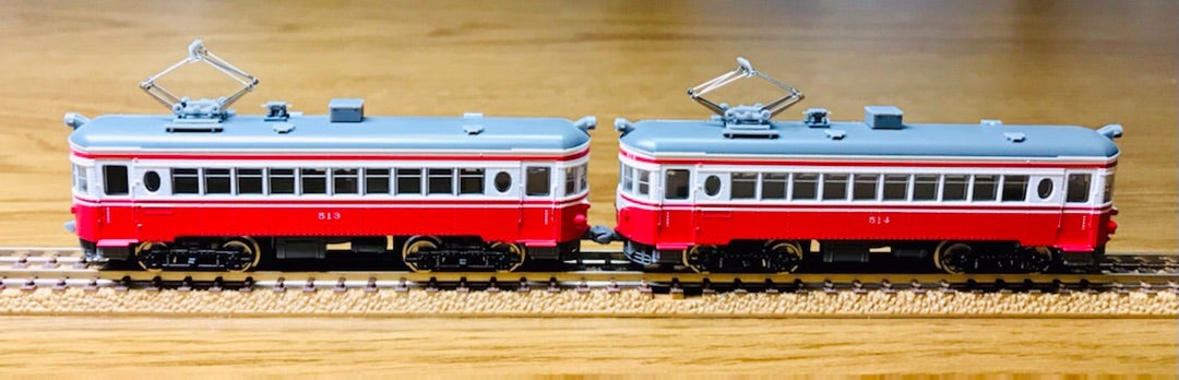 鉄道模型】名鉄モ510形 赤白塗装【MODEMO】 | 日々轍ヲ邁ム哉〜鉄道