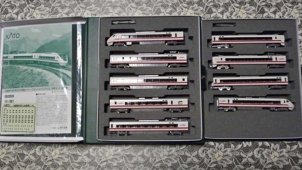 KATO 北越急行 681系2000番台＜スノーラビットエクスプレス＞入線