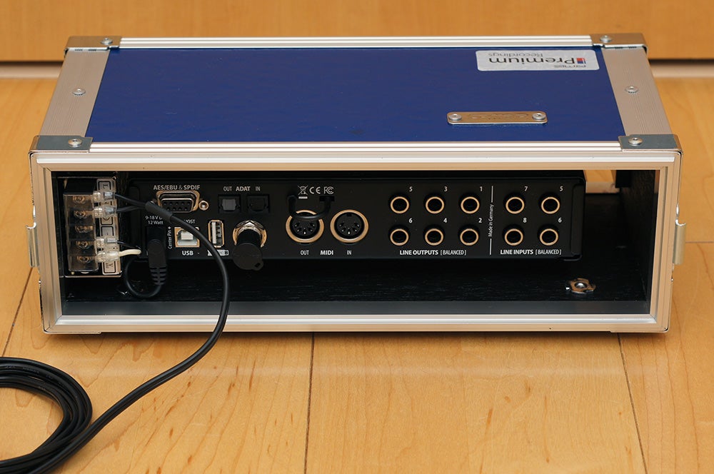 RME Fireface UCXIIのハードケースをARMORで作ってもらった | 音響