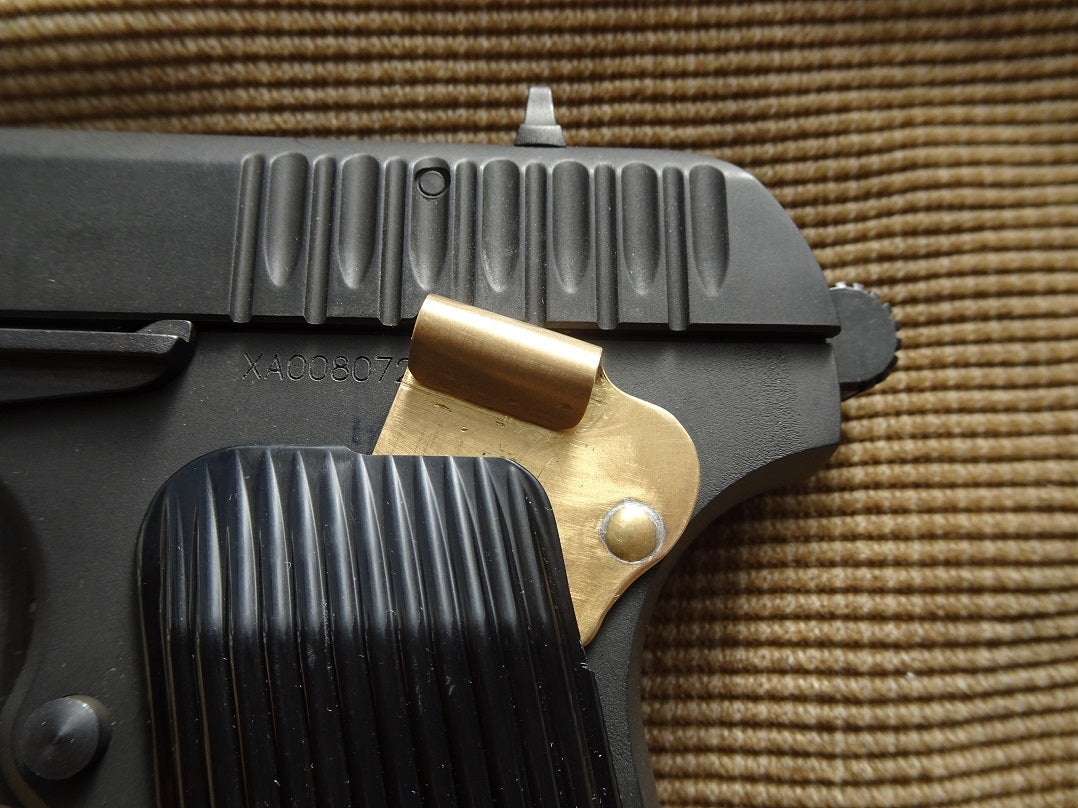 KSC TT33 XCOMPカスタム トリガーショート化&サムセーフティ追加