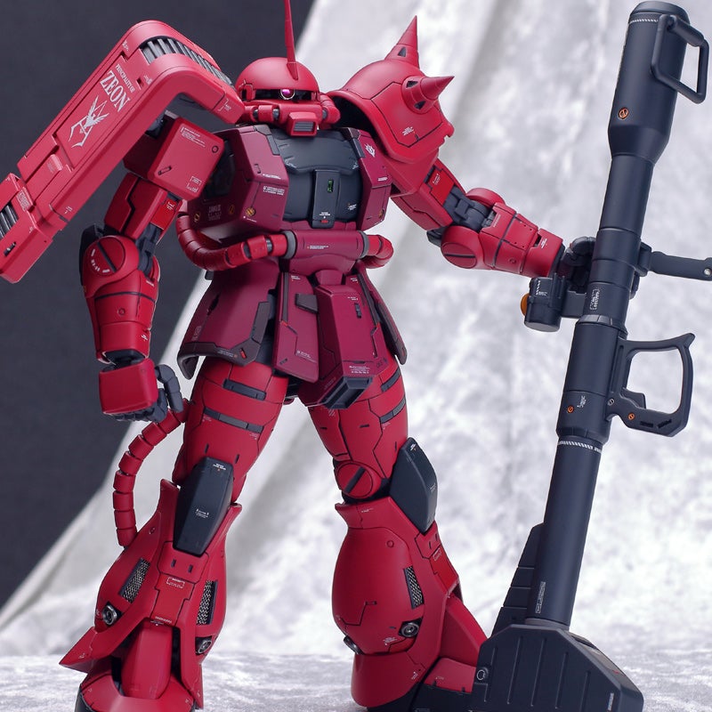 MG シャア専用ザク Ver2.0 改修 完成 | HGMGプラモデル
