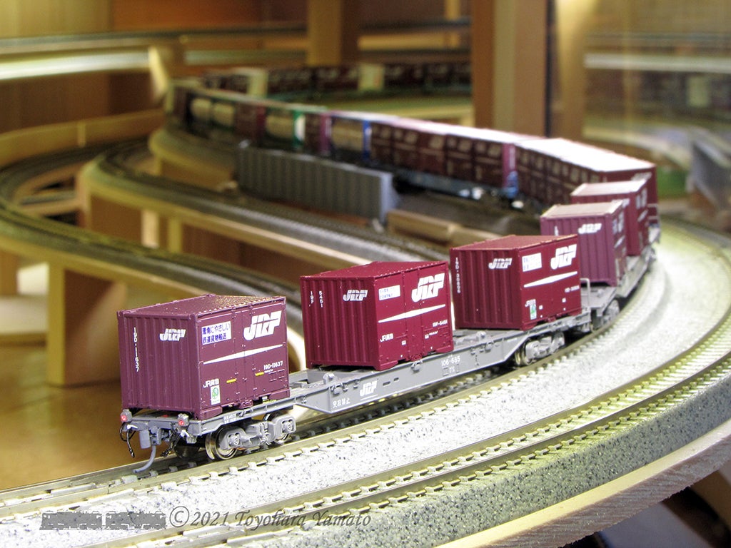 KATO コキ106に尾灯を付ける 実装,走行編 [鉄道模型] | 重単5175