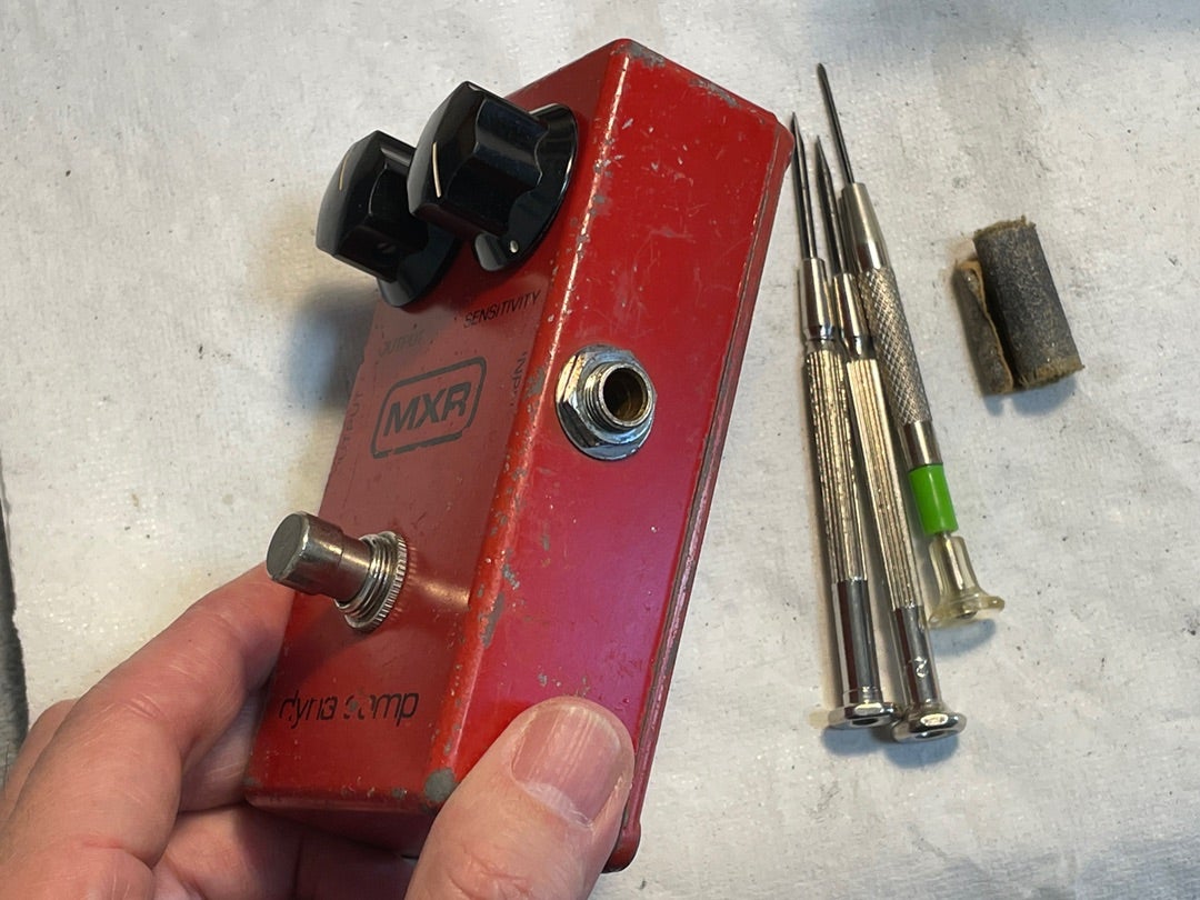 MXR DYNA COMP 1978年製 メンテ | RE/F-TECH の足あと by u-tak
