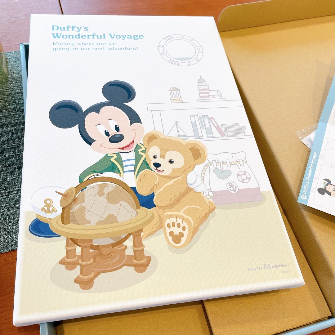 ミッキー&ダッフィーの「アートパネル」、飾ってみた。 | 日々是甘露2