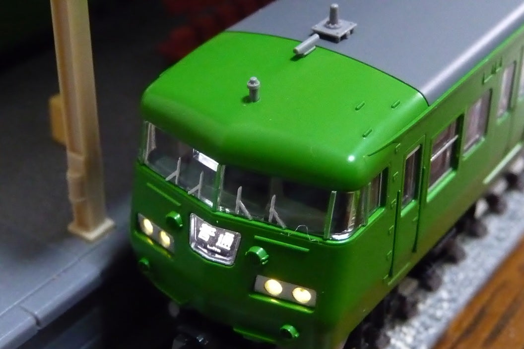 TOMIX 117-300系近郊電車(緑色)セット入線♪ | Bullet Train Favorite