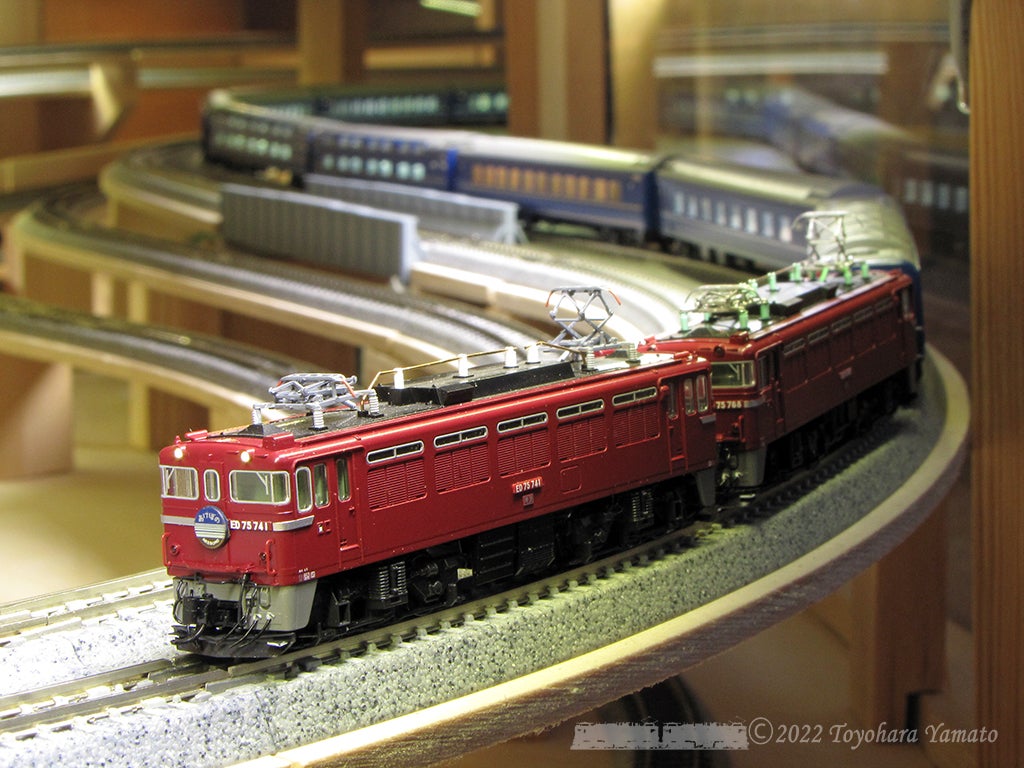 KATO ED75重連”あけぼの” 機番,方転,区名札..[鉄道模型] | 重単5175