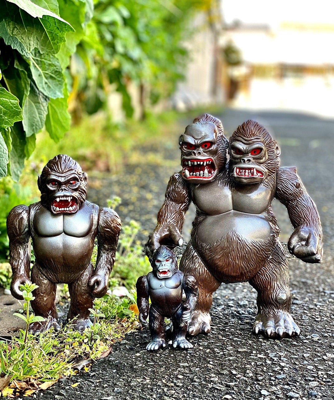 ゴリラ獣・キングゴリラ獣・1976年製キングコングのビンテージソフビ