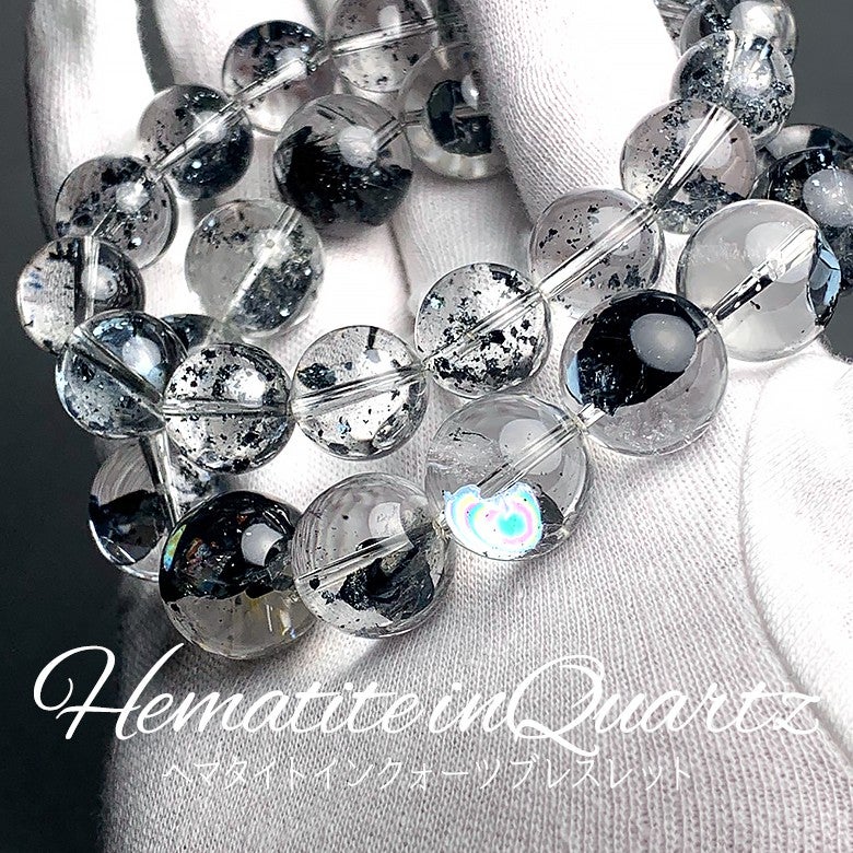 新着情報☆今後の入手は困難！？希少なヘマタイトインクォーツ