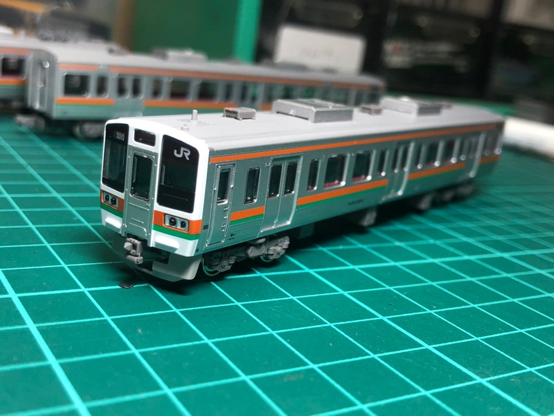 GREENMAX 211系5000番台が入線！【鉄道模型】 | あかでこの向野橋観察所