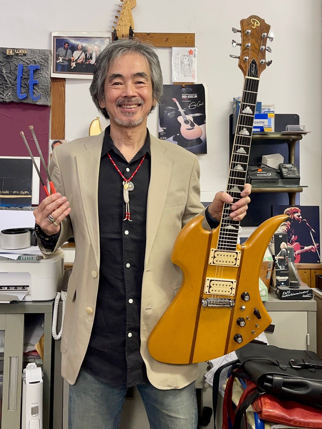 Aria ProⅡ モッキンバード・モデルのメンテナンス❗️ | Eric Clapton