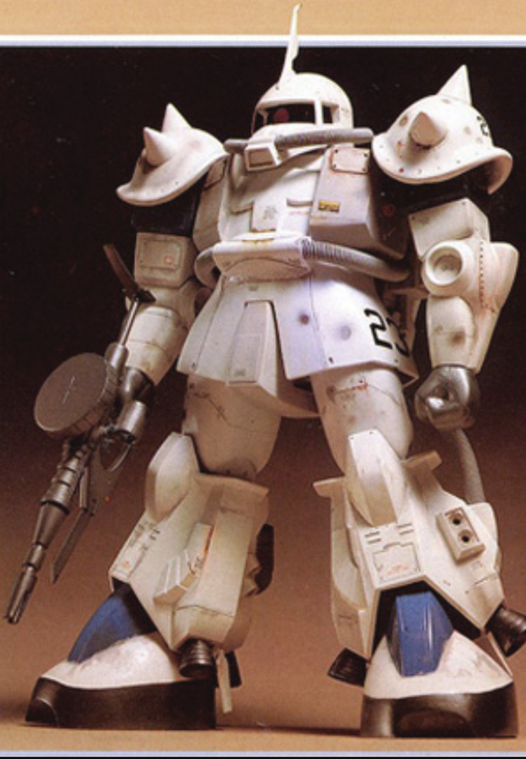 旧キット1/100MS-06RザクⅡ製作① | ジオン驚異のメカニズム