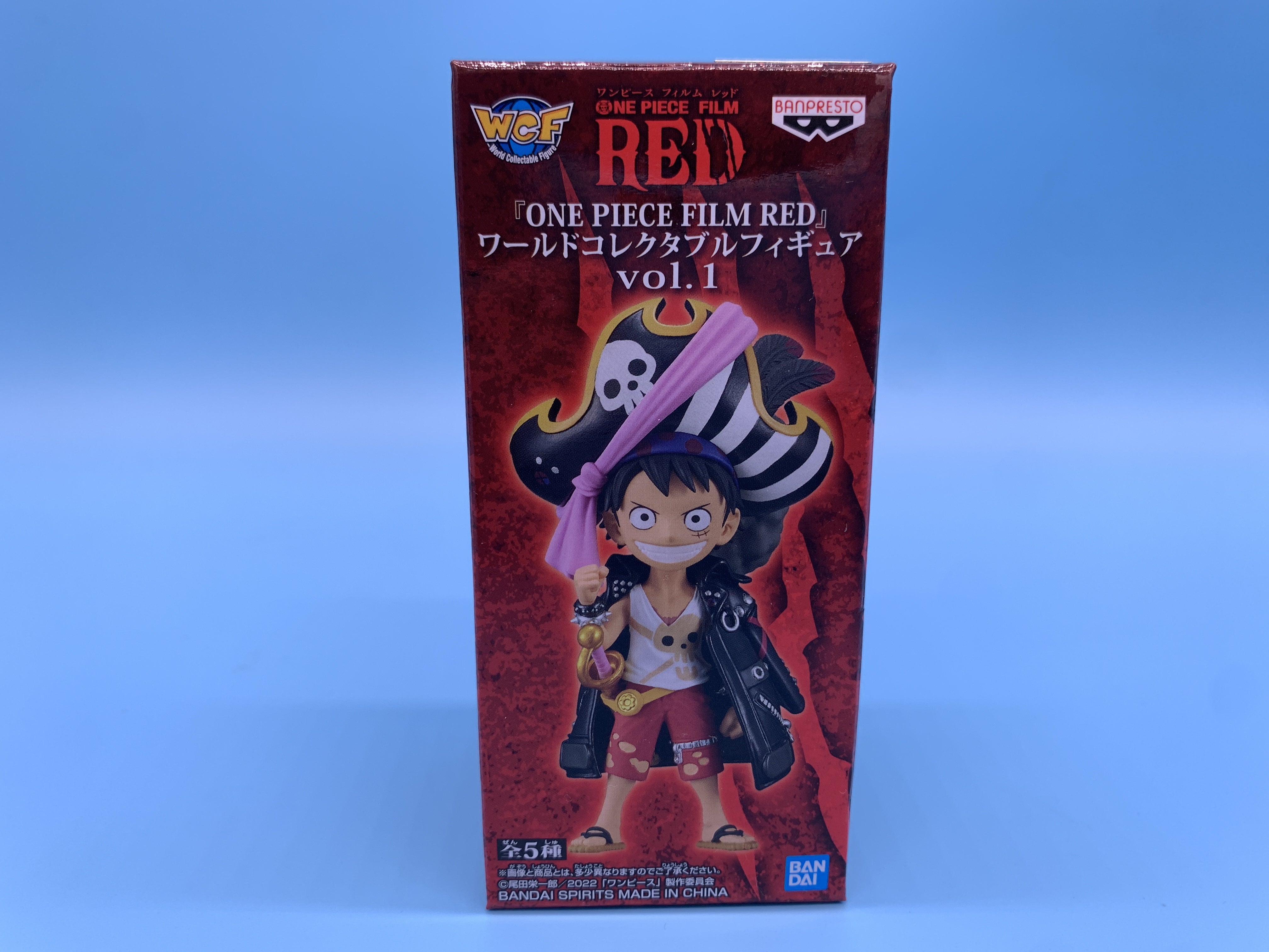 ONE PIECE FILM RED ワールドコレクタブルフィギュアvol.1 ルフィ